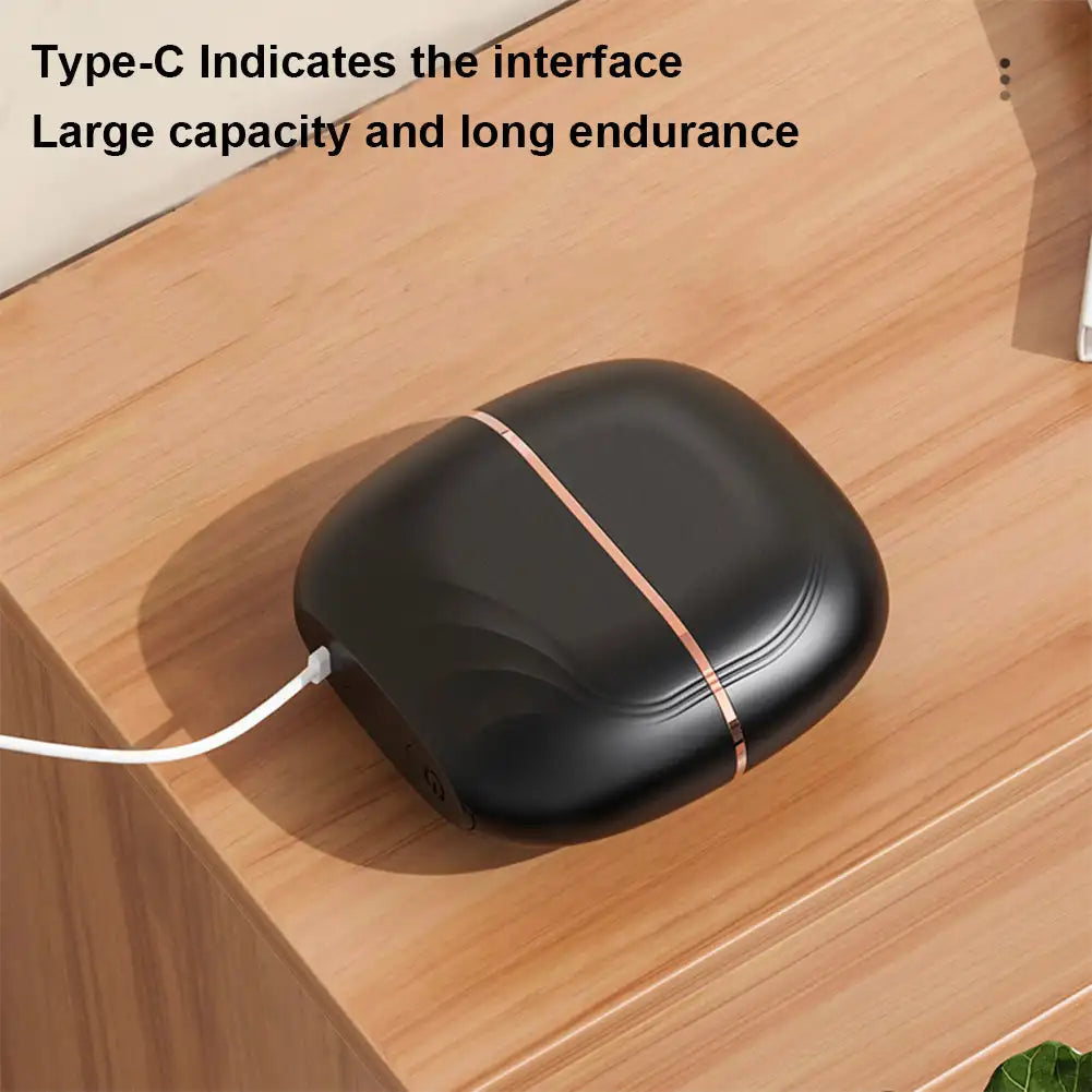 🔥 2-in-1 Mini Hair Straightener & Comb