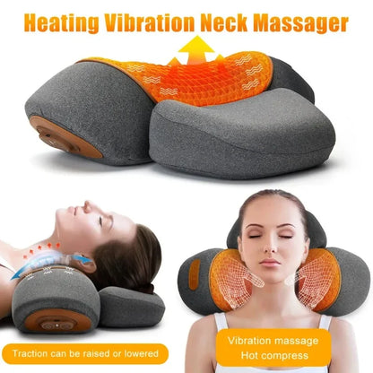 Cervical Traction Neck Support Pillow for Relaxation