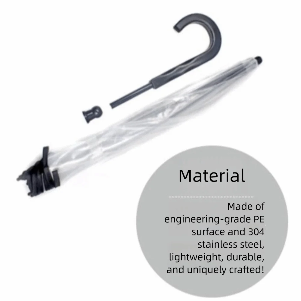 Rainproof Dog Walking Umbrella with Leash Handle