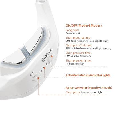 3D Eye Massager for Dark Circles, Puffiness & Eye Strain