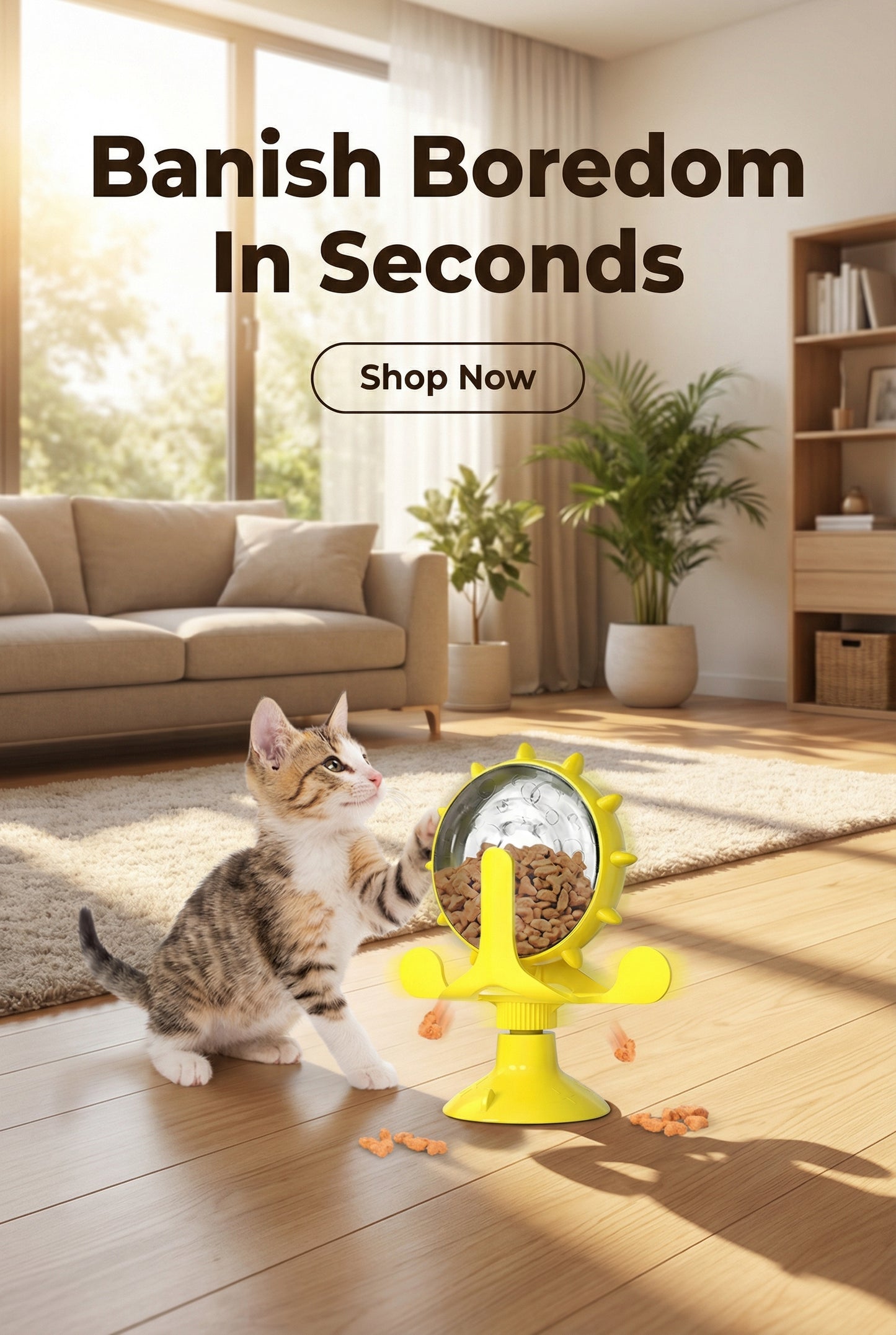 Pet Puzzle Feeder Toy