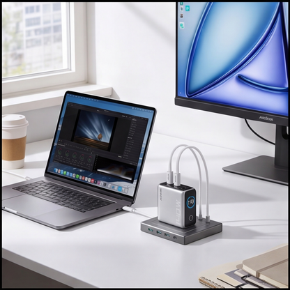Ancher™ EliteDock X | Fast Charge, Connect & Create