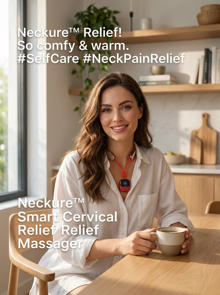 NeckureTM  Smart Cervical Relief Massager