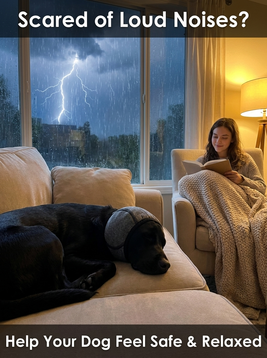 ZenPaw™ Anti-Anxiety Noise-Reducing Dog Hood