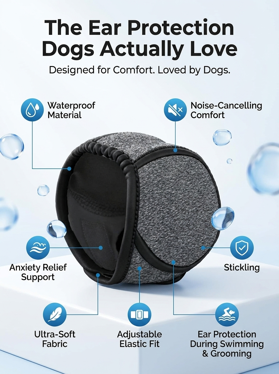 ZenPaw™ Anti-Anxiety Noise-Reducing Dog Hood