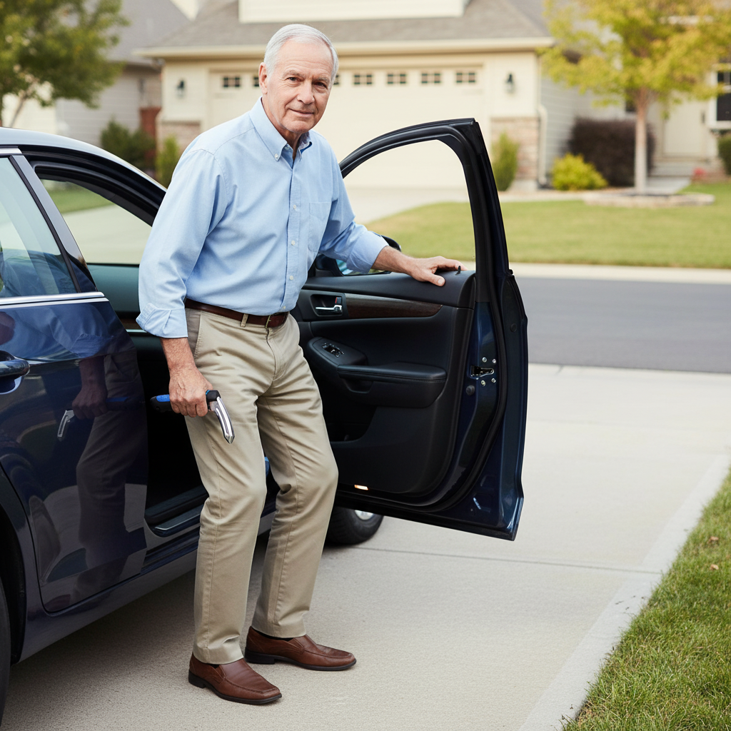 Car Door Assist Handle for Seniors & Injured Drivers