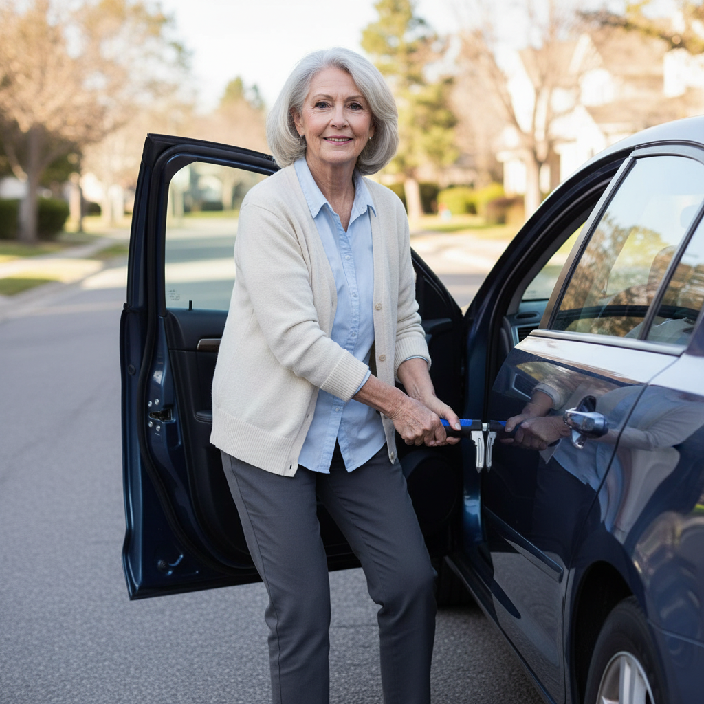 Car Door Assist Handle for Seniors & Injured Drivers