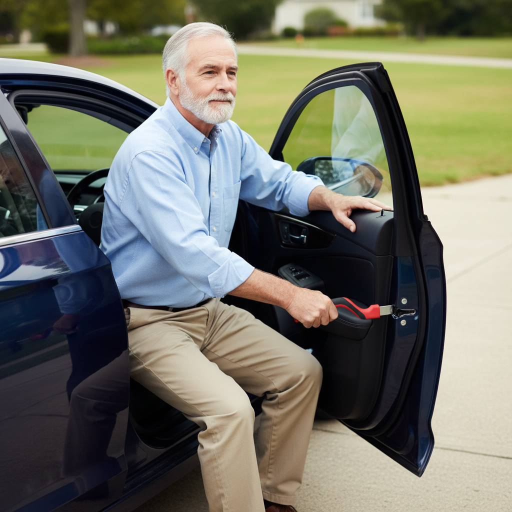 Car Door Assist Handle for Seniors & Injured Drivers