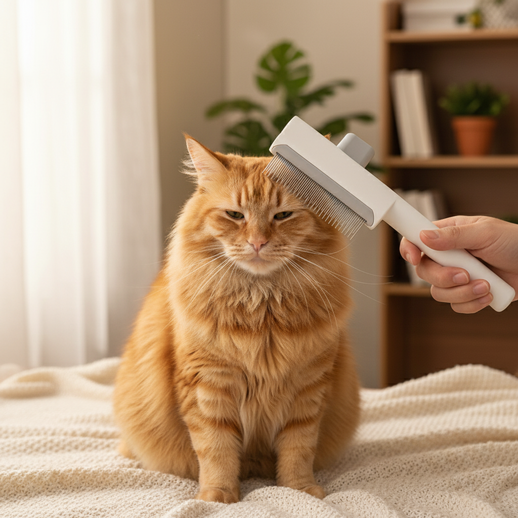 "Vet-Recommended Flea Comb for All Pets"