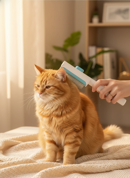 "Vet-Recommended Flea Comb for All Pets"