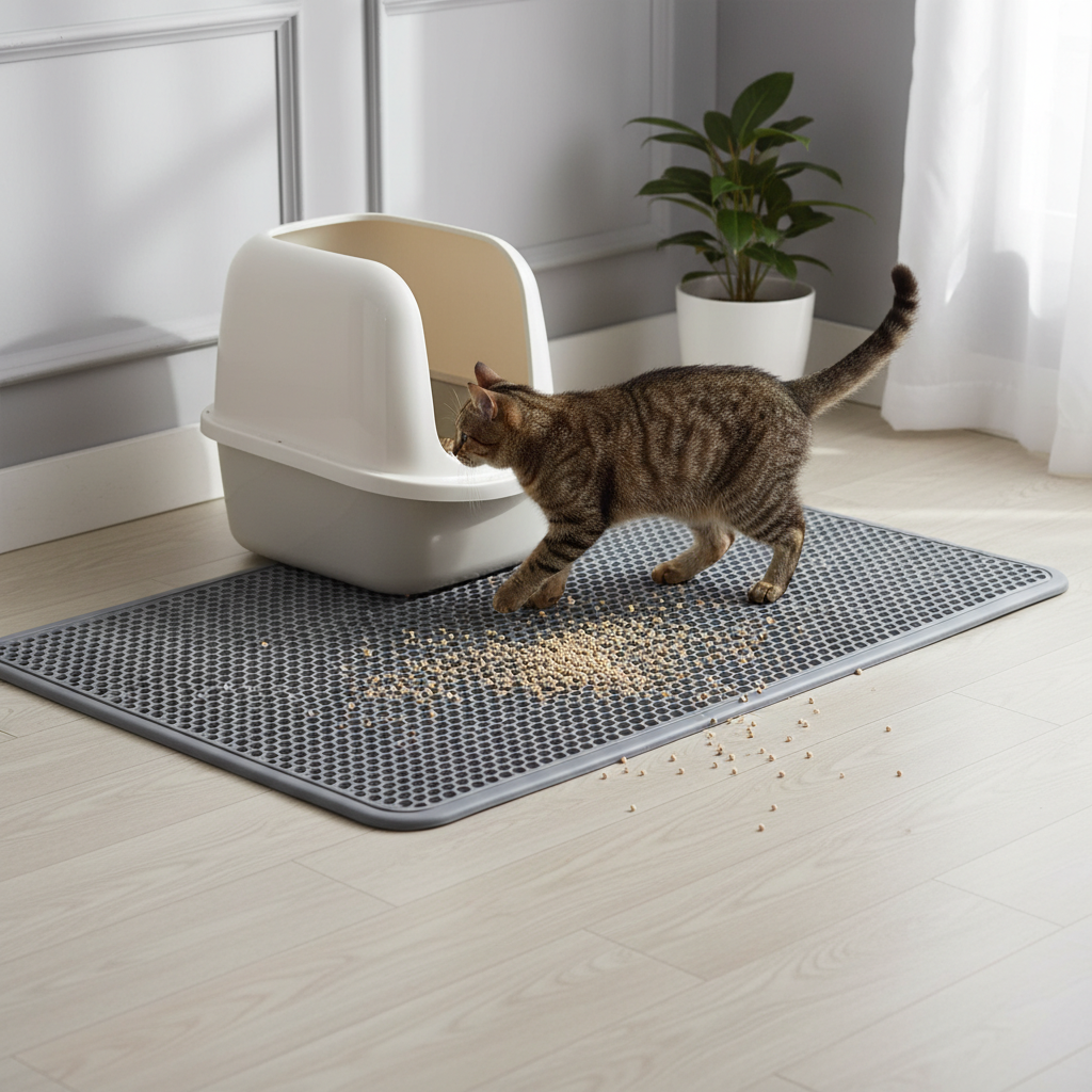 Waterproof Double Layer Cat Litter Mat