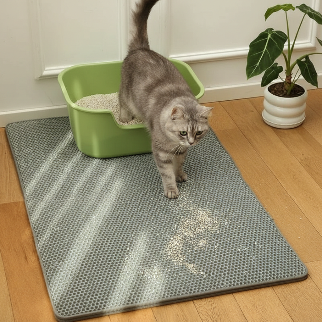 Waterproof Double Layer Cat Litter Mat