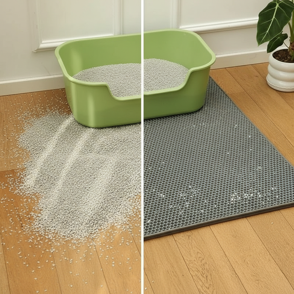 Waterproof Double Layer Cat Litter Mat