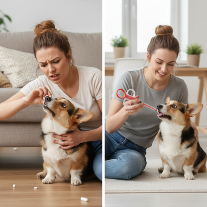 Pet Pill Applicator Syringe for Cats & Dogs