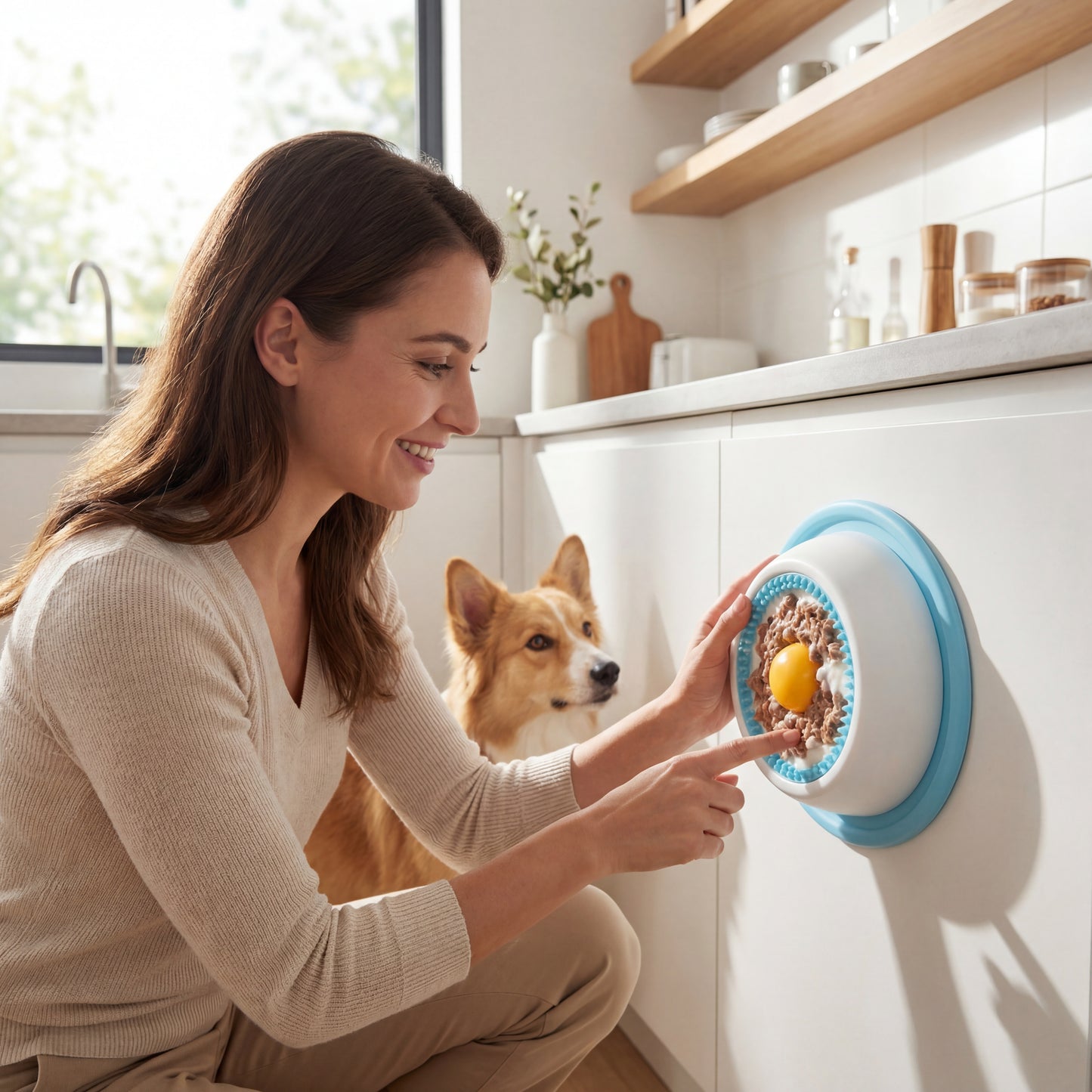 Stress-Relief Pet Lick Plate