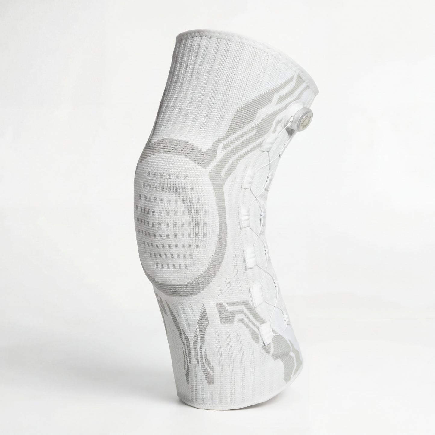 Knee Compression Sleeve with Support Strap for Running & Sports