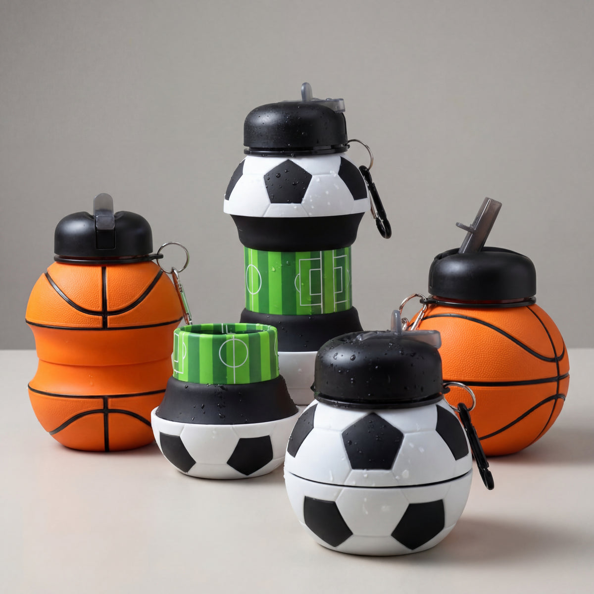 Outdoor Sports Foldable Water Bottle