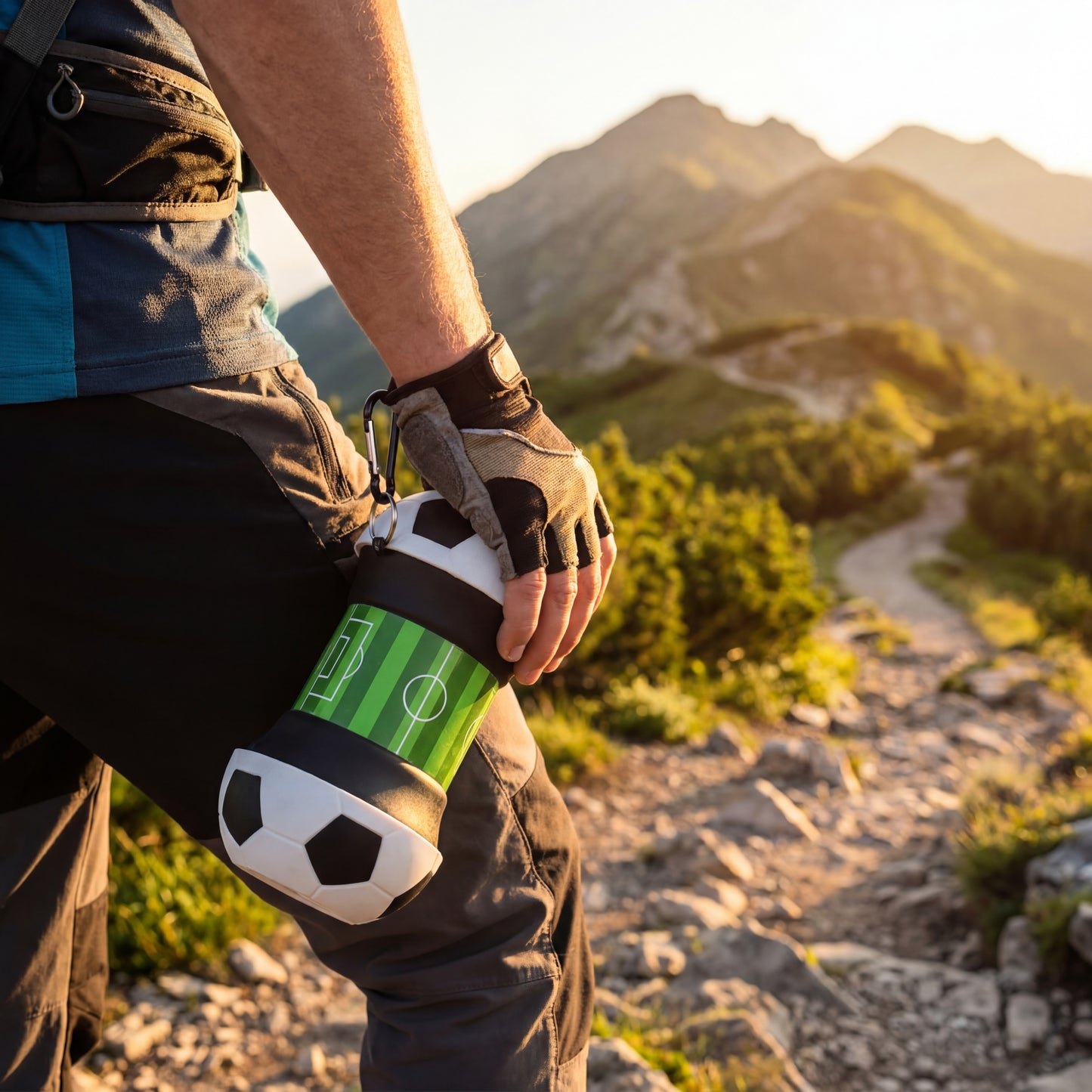 Outdoor Sports Foldable Water Bottle