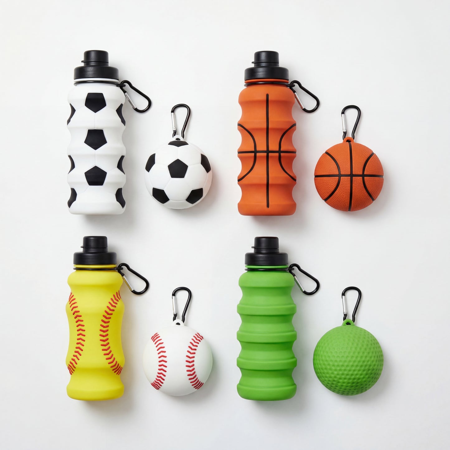 Outdoor Sports Foldable Water Bottle