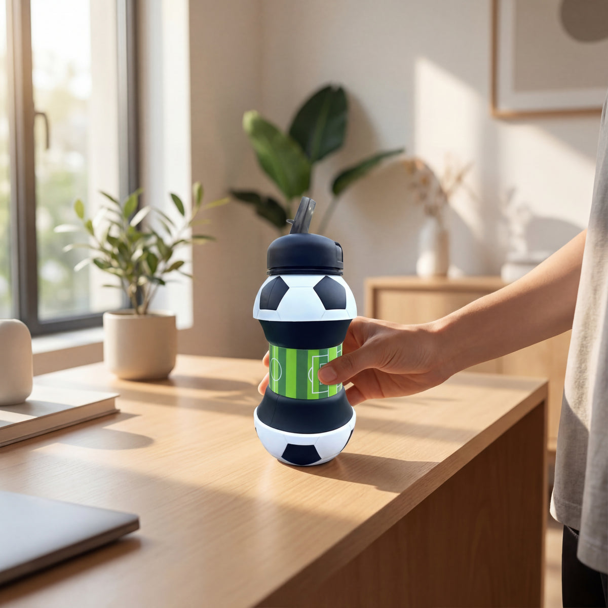 Outdoor Sports Foldable Water Bottle