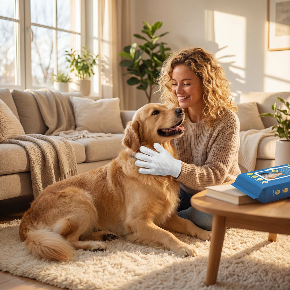 Pet Bath Gloves