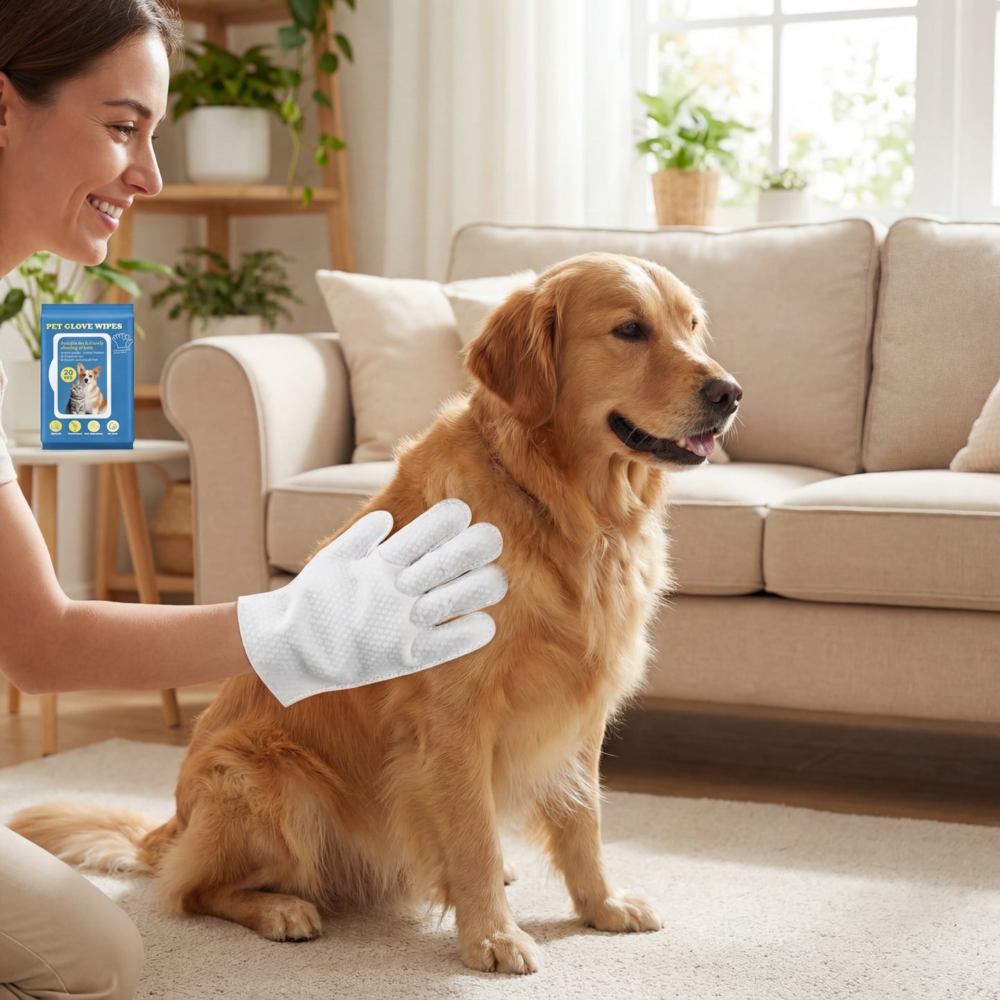 Pet Bath Gloves