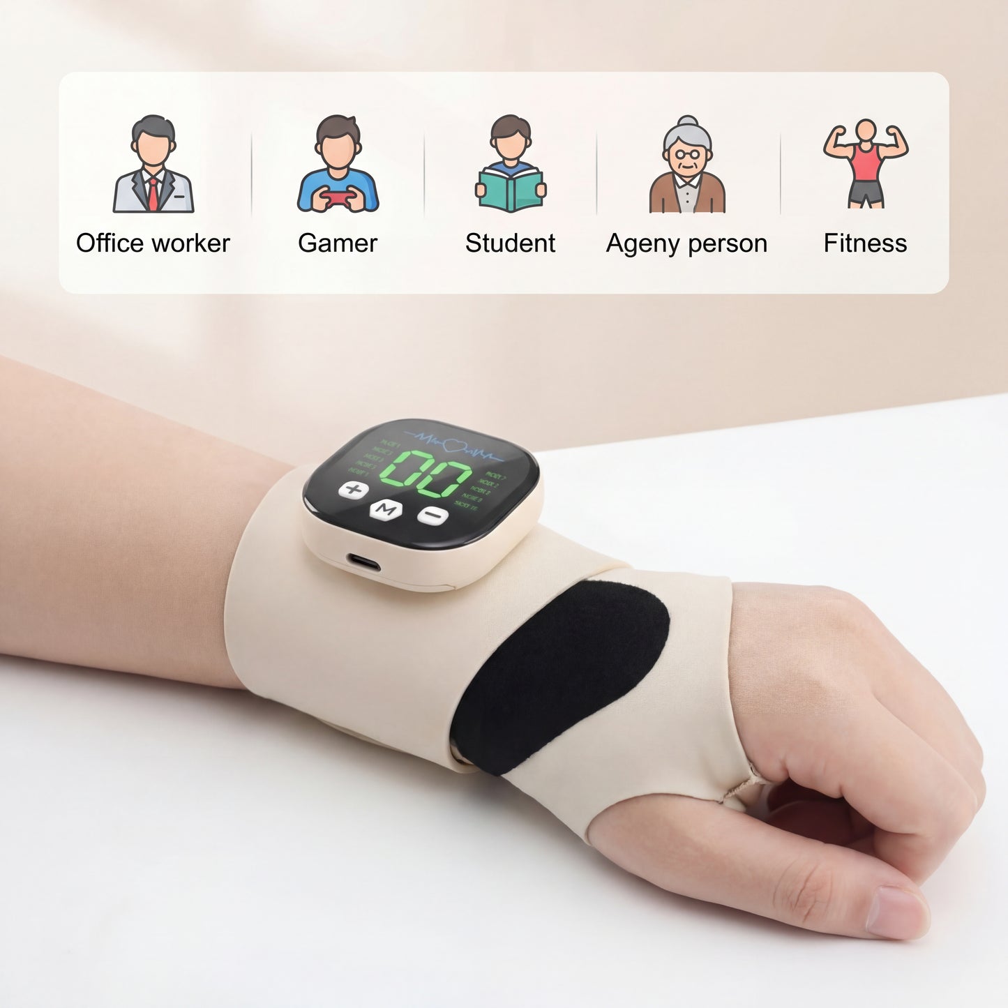 Electric Wrist Support with Vibration