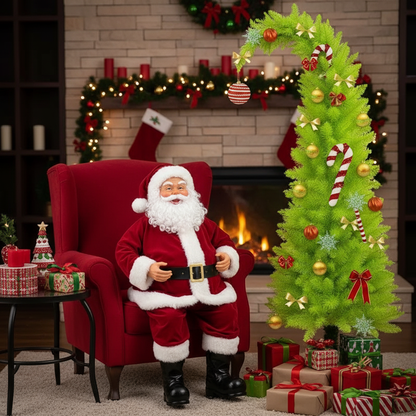 Whimsical Santa Hat Christmas Tree™