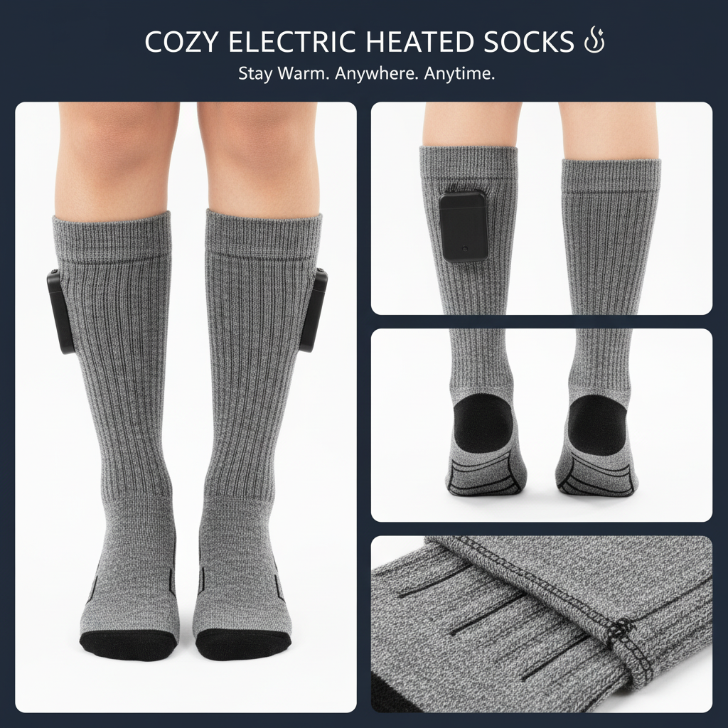 CozyHeat™ Rechargeable Winter Socks™