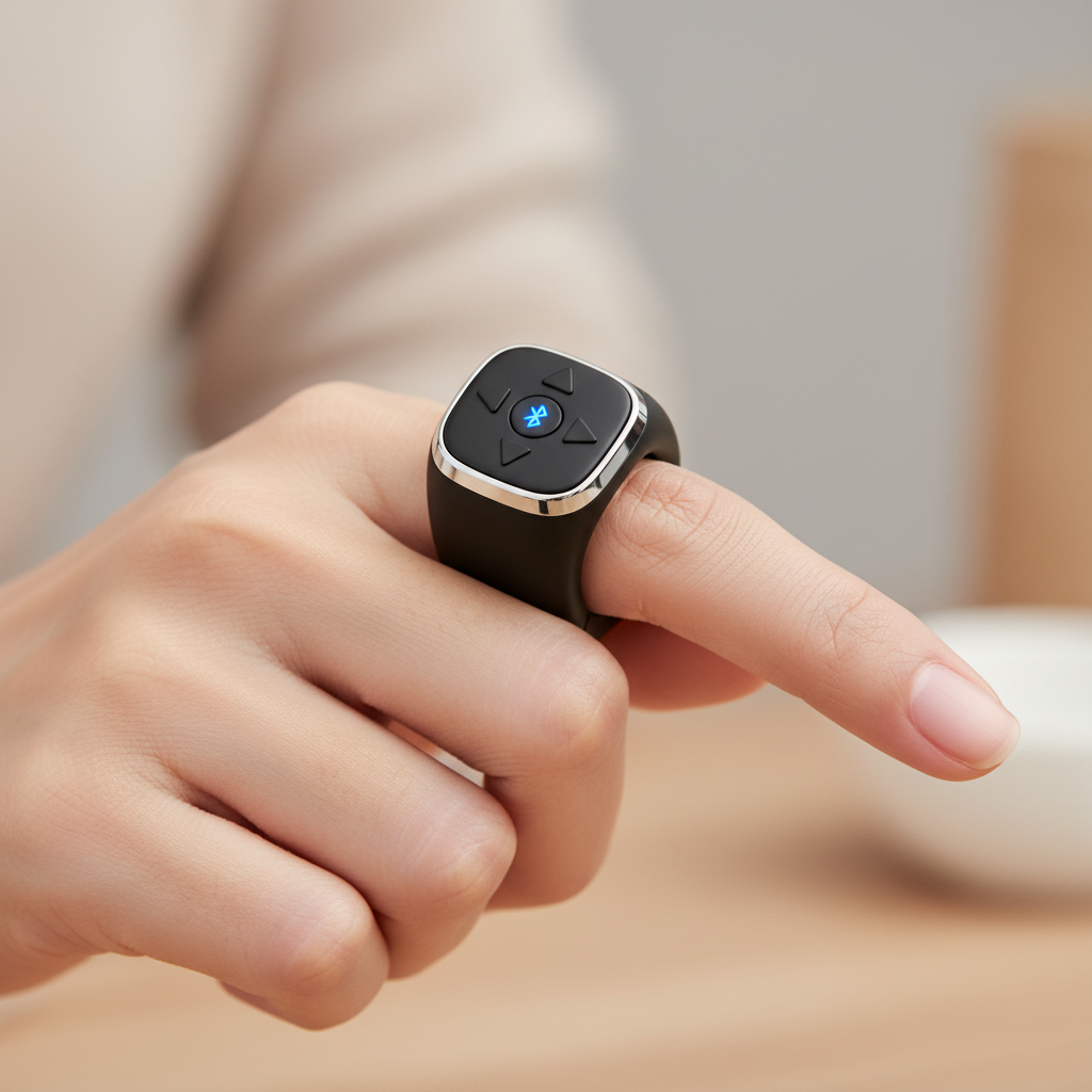 Wireless Page Turning Ring Remote